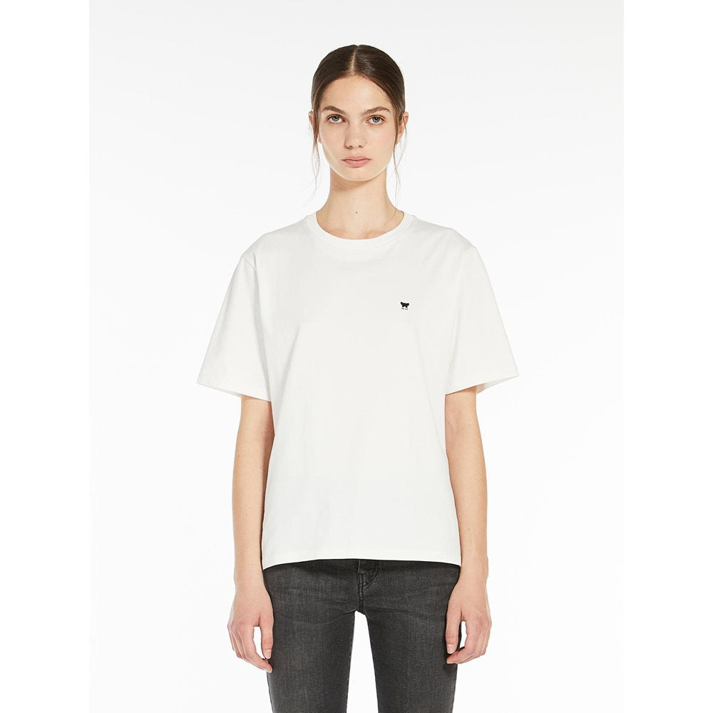 Weekend T-Shirt Bas, vit, XS