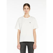 Weekend T-Shirt Bas, vit, XS