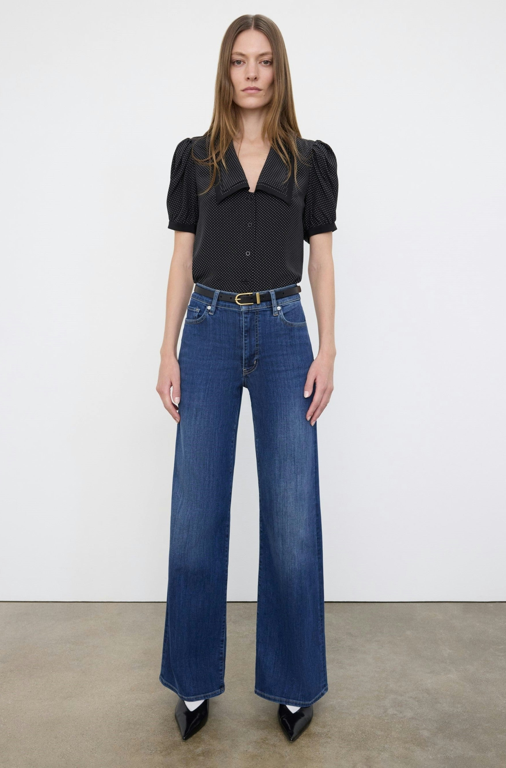 FRAME Le Slim Palasso Long