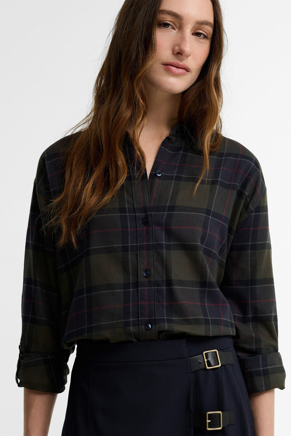 BARBOUR Rutig skjorta