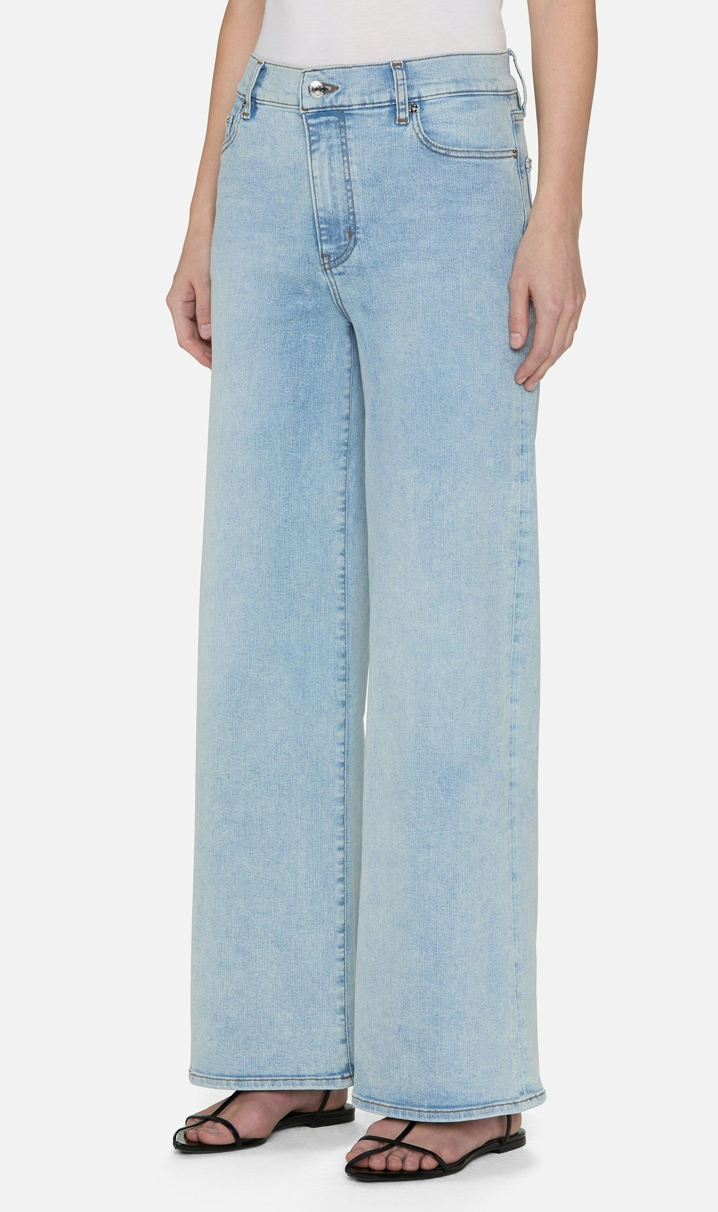 FRAME Le Slim Palasson ljus jeans
