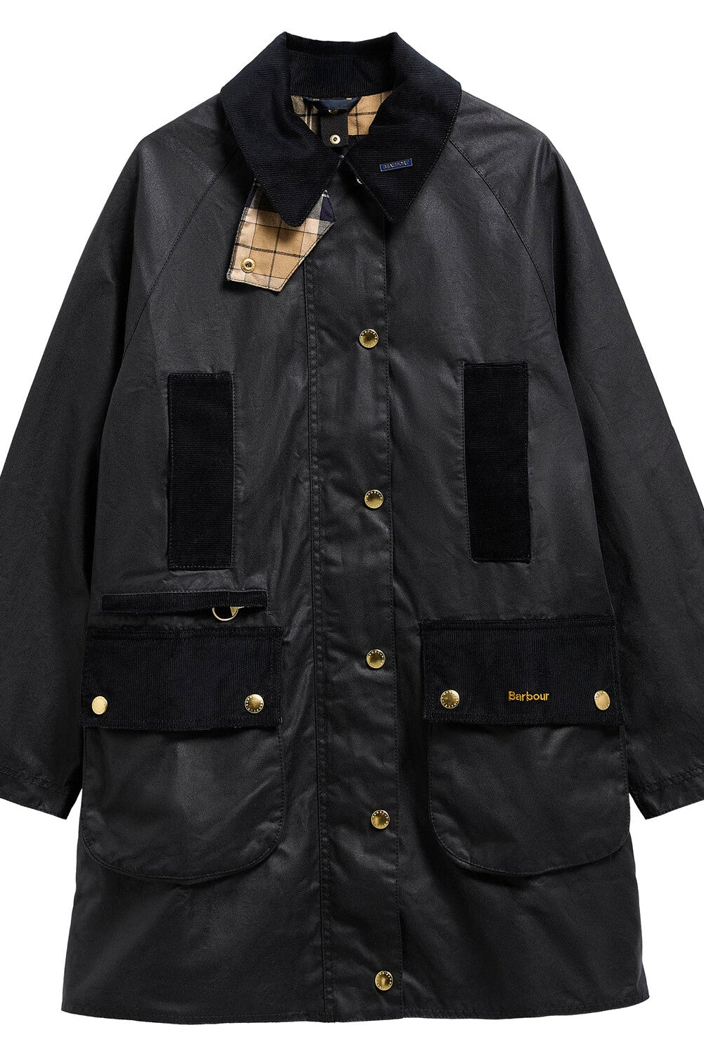 BARBOUR Längre Oljerock oversized