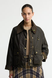 BARBOUR Icon Spay kort oljerock