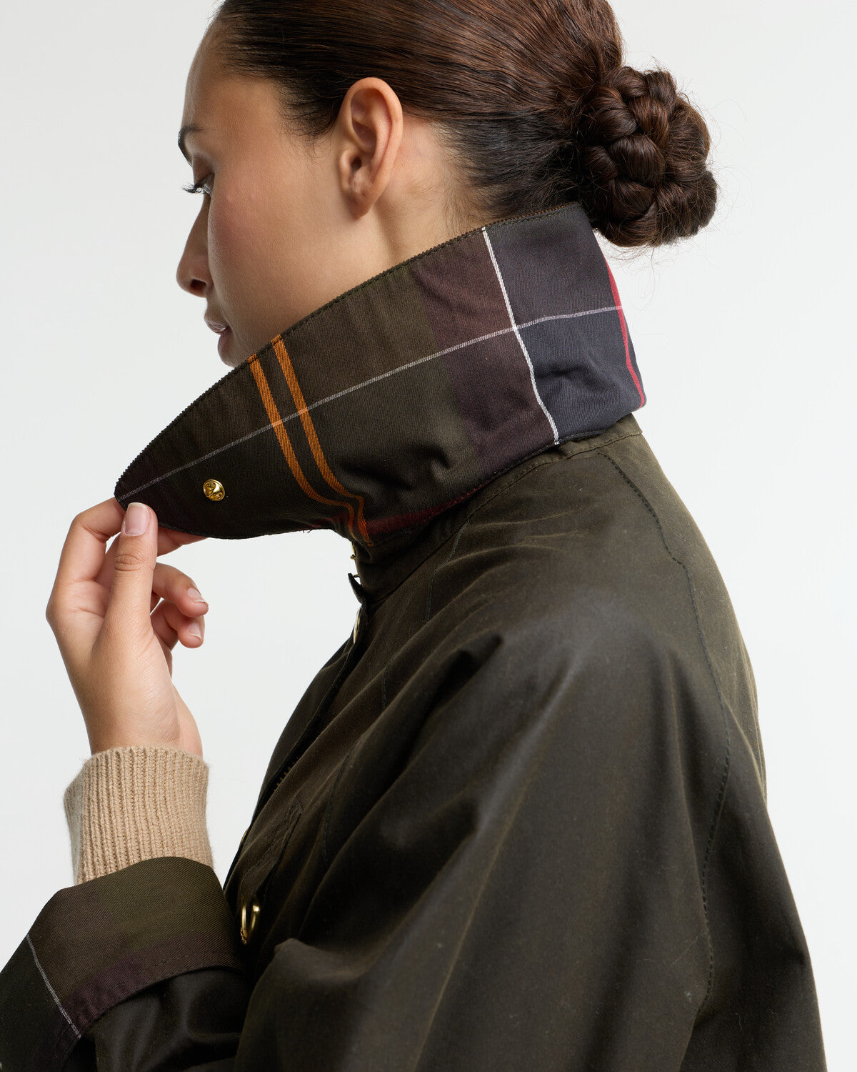 BARBOUR Icon Spay kort oljerock