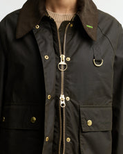 BARBOUR Icon Spay kort oljerock
