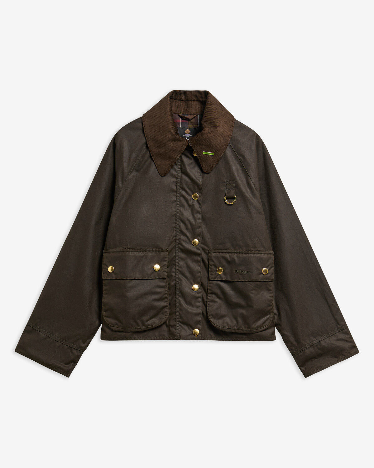 BARBOUR Icon Spay kort oljerock
