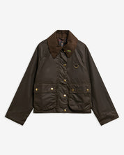 BARBOUR Icon Spay kort oljerock
