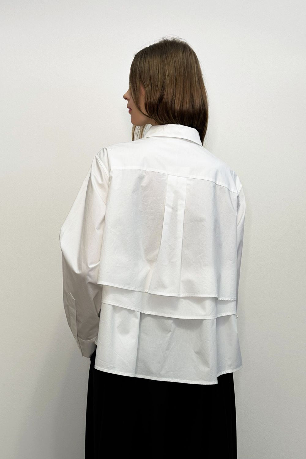 MEIMEIJ Blus med volanger