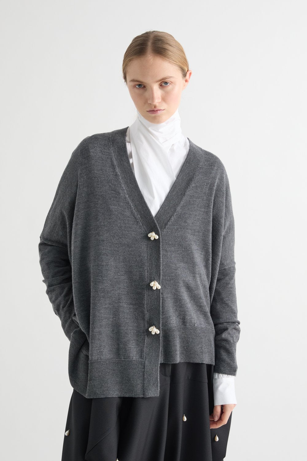 MEIMEIJ Oversized Cardiagan sneknäppt