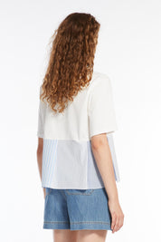 WEEKEND T-shirt blå volanger
