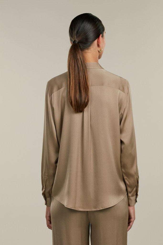 STENSTRÖMS sidenblus oversized