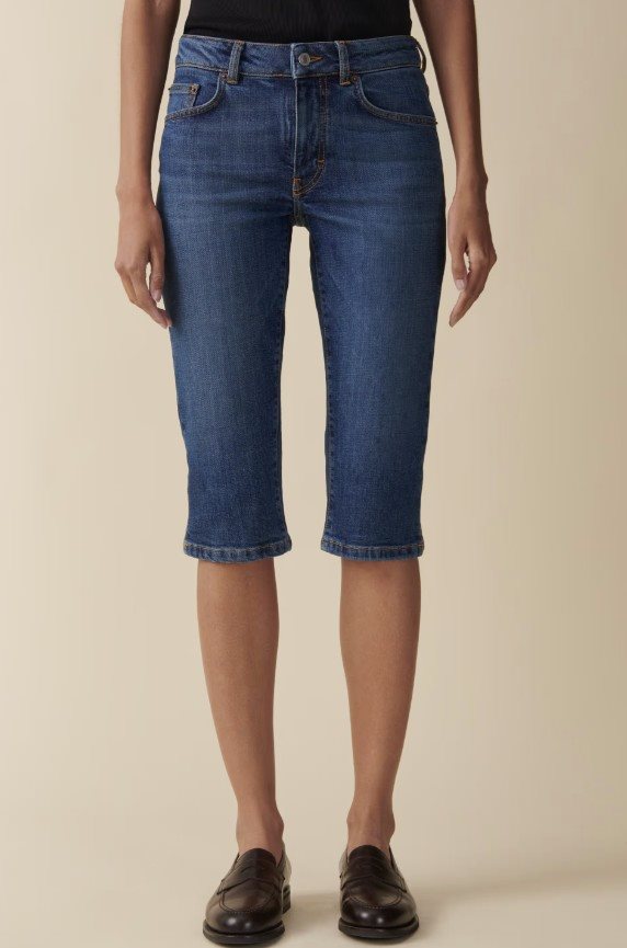 Jeanerica Capri Vintage, Denimblå, 25