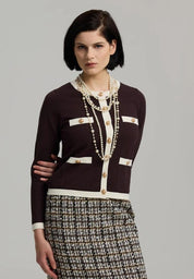 ANDIATA Charlotte kofta guldknappar