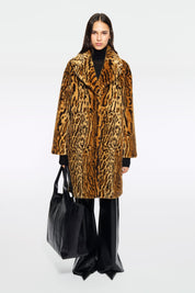 STAND Cocoon coat päls