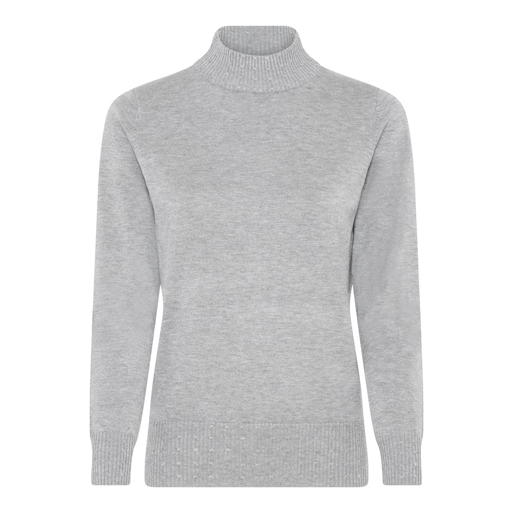 Micha Turtleneck, grå, M