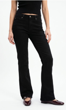 CAMBIO PARIS Flared svart jeans