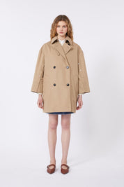 WEEKEND Trench quiltad rygg