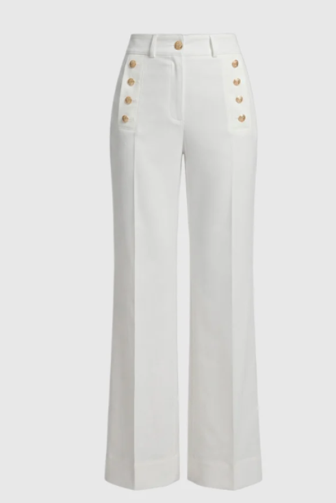 ANDIATA Jeans m guldknappar